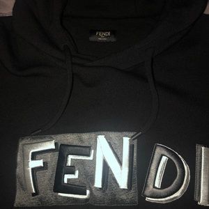 Men’s Fendi Logo Hoodie